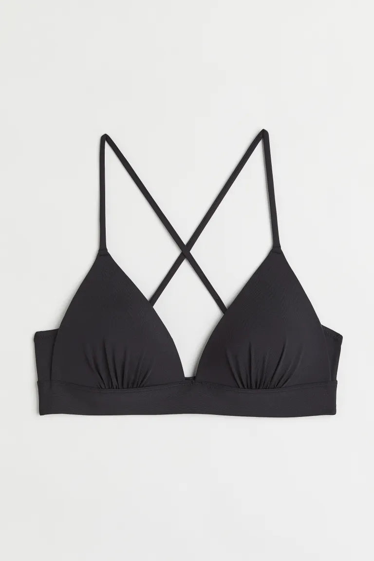 Black Push-up bikini top