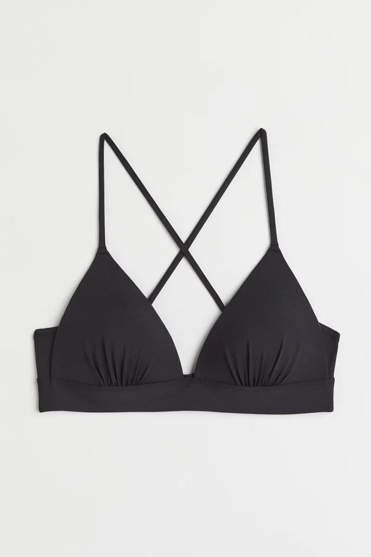 Black Push-up bikini top