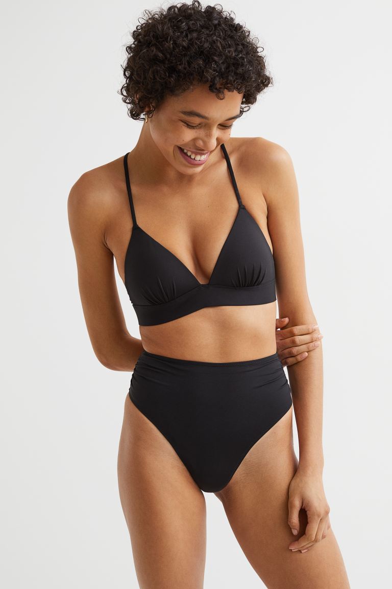 Black Push-up bikini bottom