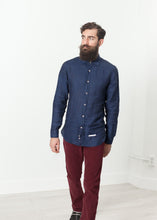 Load image into Gallery viewer, Button Up Shirt in Navy