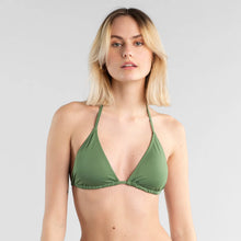 Load image into Gallery viewer, Bikini Top Sandnes Olive Green